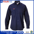 Lange Hülse kundengebundene Arbeits-Hemden für Männer (YWS111)